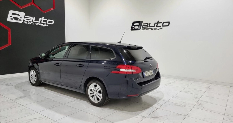 Peugeot 308 cena 24700 przebieg: 264000, rok produkcji 2017 z Knurów małe 352